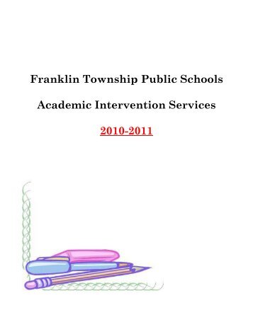 Academic Intervention Services Referral Form - Franklin Board of ...