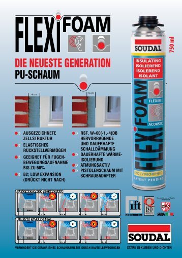 DIE NEUESTE GENERATION PU-SCHAUM - Soudal