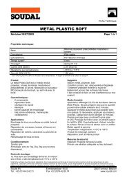 METAL PLASTIC SOFT - Soudal