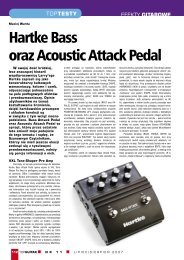 Test efektu Bass/Acoustic Attack (PDF, 989KB) - SOUND.PL