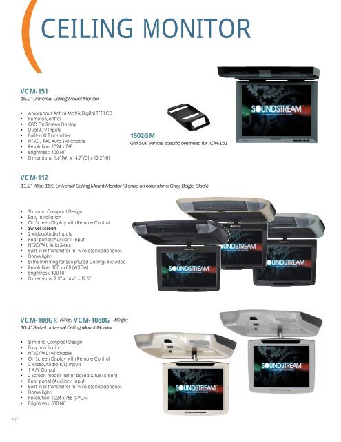 2009 Catalog - Soundstream