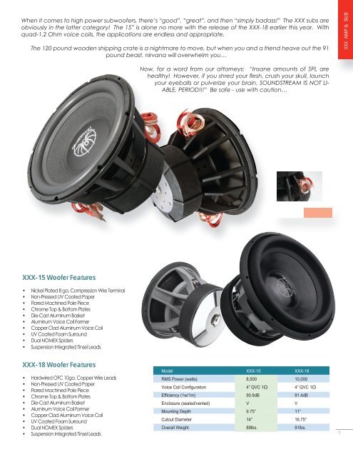 2009 Catalog - Soundstream