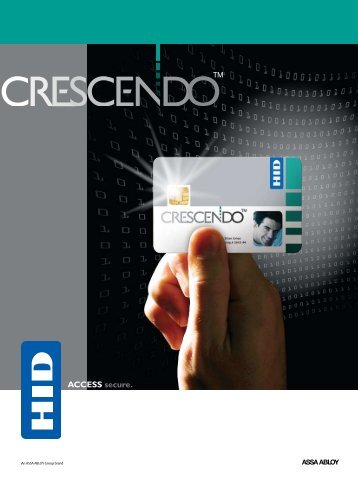HID Crescendo C700 Access control cards/ tags - SourceSecurity.com