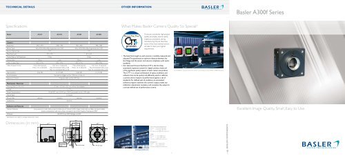 Basler A300f Series