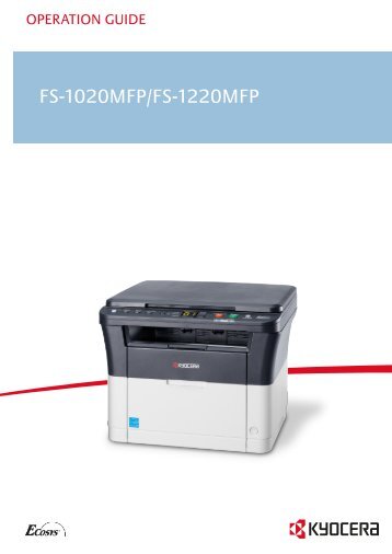 FS-1020MFP/FS-1220MFP - Sourcetech