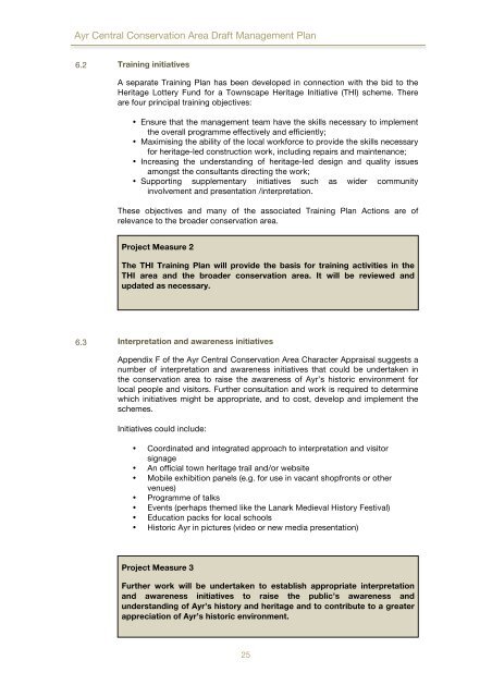 Ayr Central Conservation Area Management Plan - South Ayrshire ...