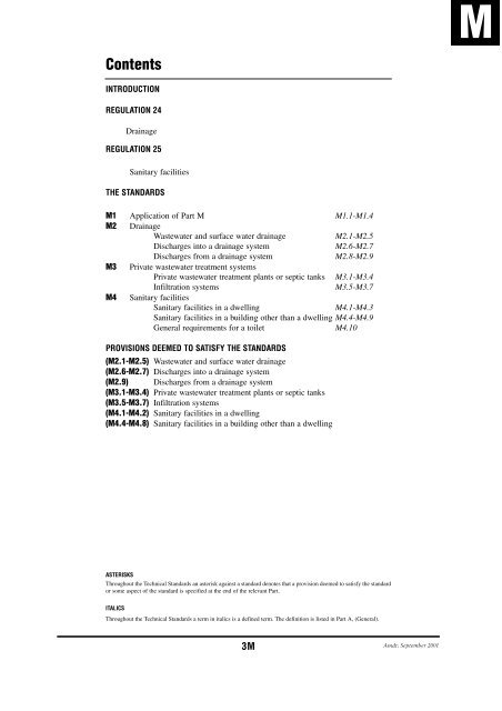 DRAINAGE AND SANITARY FACILITIES M - South Ayrshire Council