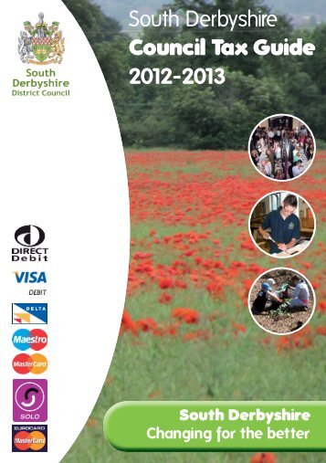 Council Tax Leaflet 2012-13 - South Derbyshire District Council