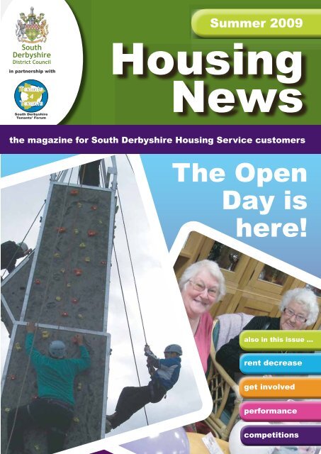 Housing News Summer 2009 - South Derbyshire District Council