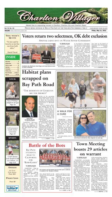 Layout 1 Page 1 Stonebridge Press And Villager Newspapers