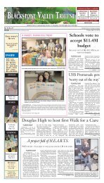 school days are back - Stonebridge Press and Villager Newspapers