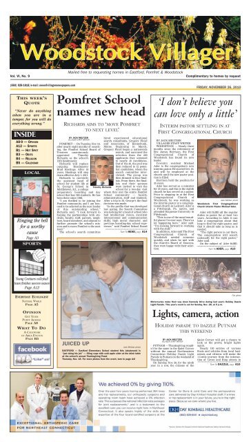 Layout 1 (Page 1) - Stonebridge Press and Villager Newspapers