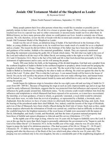 old testament leadership essay The old testament is filled with history that is relevant to people's lives today according to youngblood, it's primary concern is to outline god's relationship to. old testament leadership essay The old testament is filled with history that is relevant to people's lives today according to youngblood, it's primary concern is to outline god's relationship to.