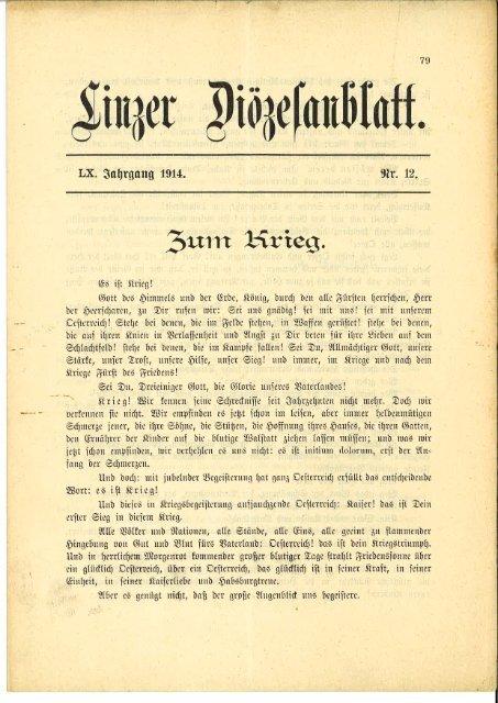 Linzer Diözesanblatt