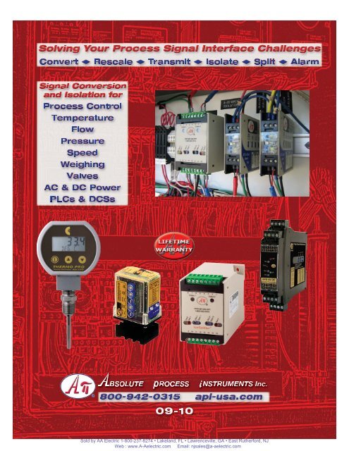 API Absolute Process Instruments (7.8 MB) - AA Electric