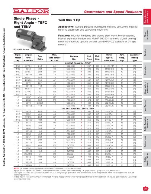 56C//140TC Speed Reducer C-Face 40:1