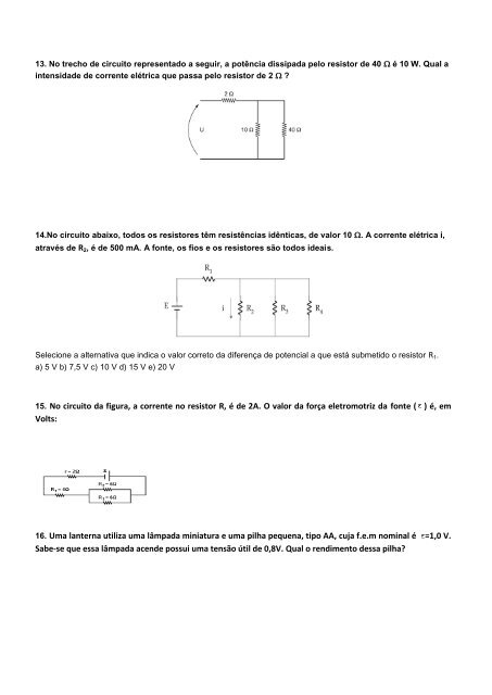 2° Série – Prof° Dudu - Curso e Colégio Acesso