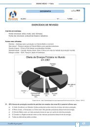 EXERCÍCIOS DE REVISÃO - Curso e Colégio Acesso