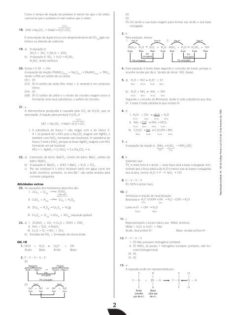 Química - Curso e Colégio Acesso