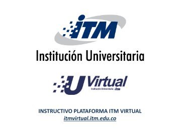 Instructivo Plataforma - Instituto TecnolÃ³gico Metropolitano