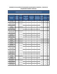 informe de evaluaciÃ³n de proveedores departamento comercial