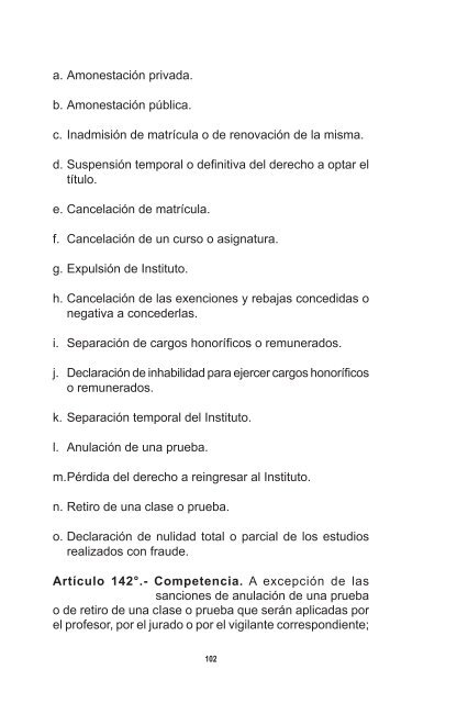 Reglamento Estudiantil - Instituto TecnolÃ³gico Metropolitano