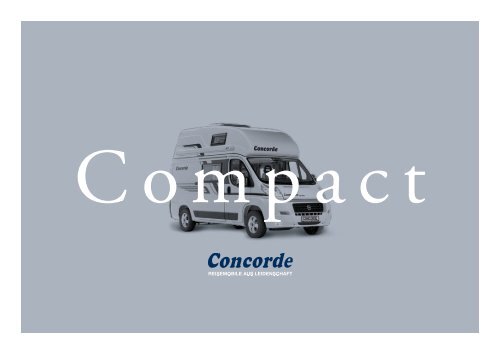 2007 Concorde Compact Brochure & Pricelist - English version