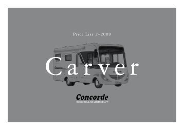 2009 Concorde Carver Brochure - English version (1.8 MB PDF)