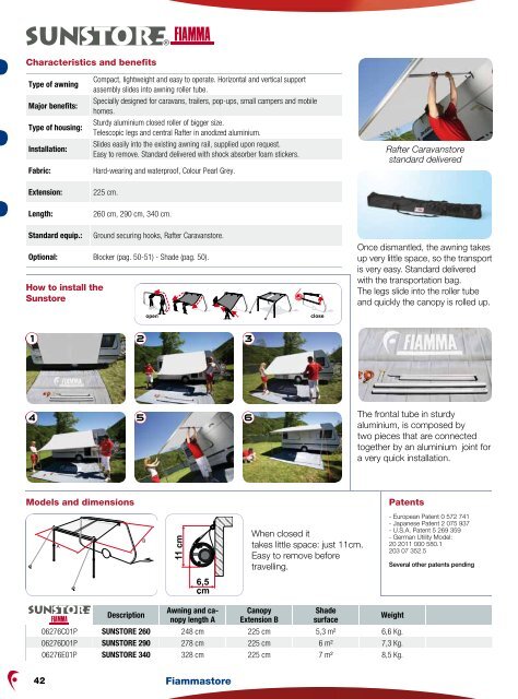 The 2012 Fiamma Awning Catalogue - Southdowns Motorhome ...