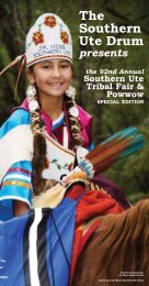 presents - Southern Ute Indian Tribe