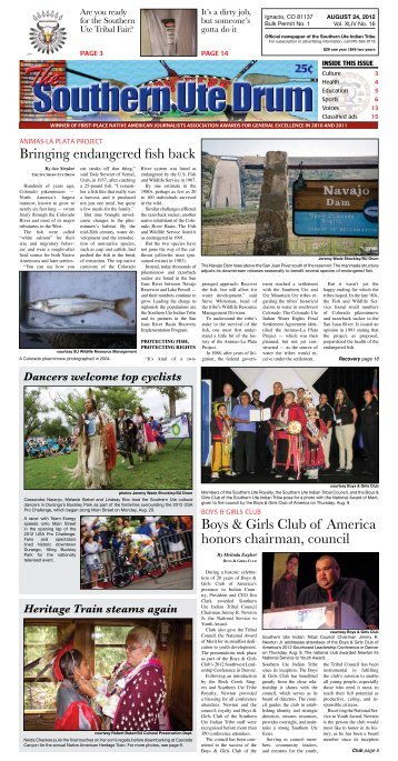 August 24, 2012 - Southern Ute Indian Tribe