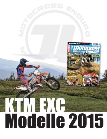 KTM EXC Modelle 2015