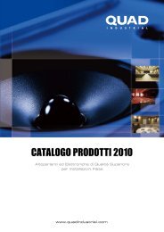 CATALOGO PRODOTTI 2010 - Audioeffetti