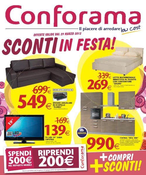 Scarica il volantino in versione PDF - Conforama