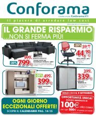 Scarica il volantino in versione PDF - Conforama