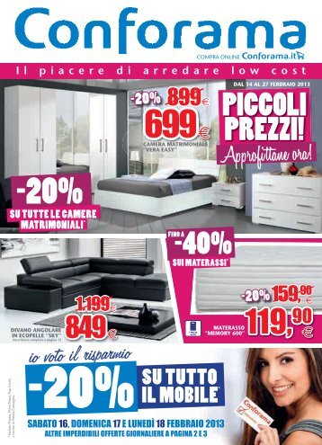Scarica il volantino in versione PDF - Conforama