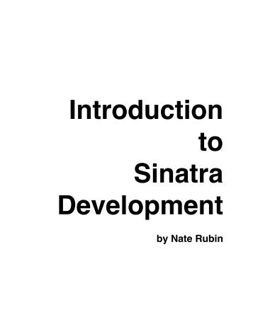 Sinatra Tutorial - Nate Rubin.pdf