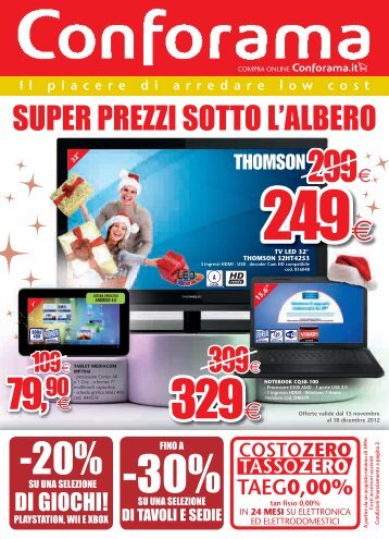 Scarica il volantino in versione PDF - Conforama