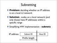 IP prefix calculation