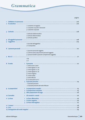 Grammatica - Edilingua
