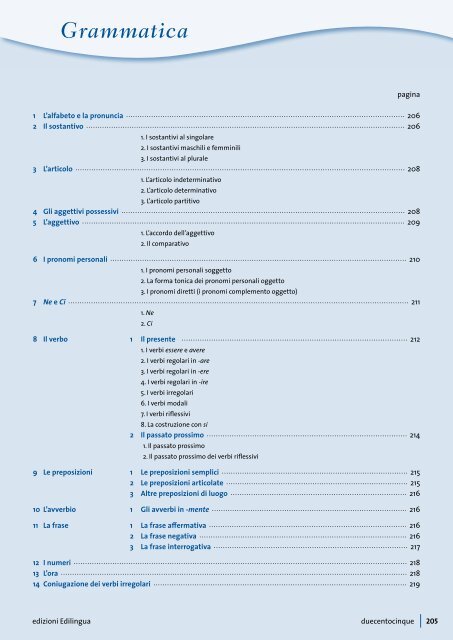 Grammatica - Edilingua