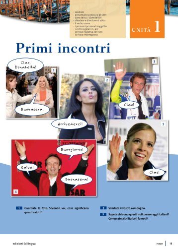 UnitÃ  1 libro (PDF 663 KB) - Edilingua