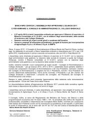 Anticipi Su Contratti Gruppompsit Banca Monte Dei