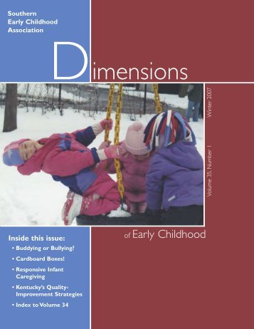 Dimensions of Early Childhood - Southern Early Childhood ...