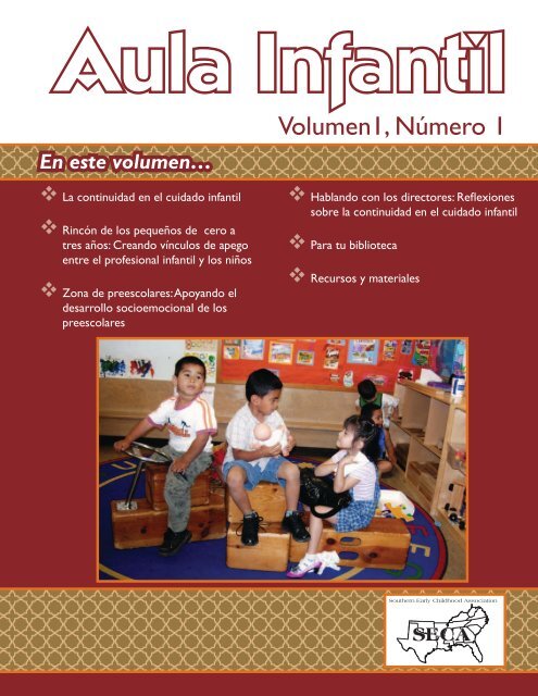 Volumen1, NÃºmero 1 - Southern Early Childhood Association