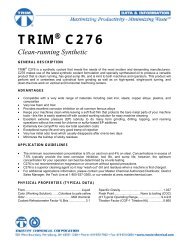 TRIMÂ® C276 - Southern Lubricants