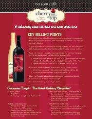 KEY SELLING POINTS - Southern Wine & Spirits