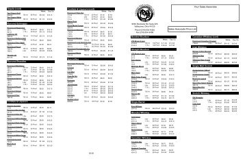 Cleveland Price List - Southern Wine & Spirits