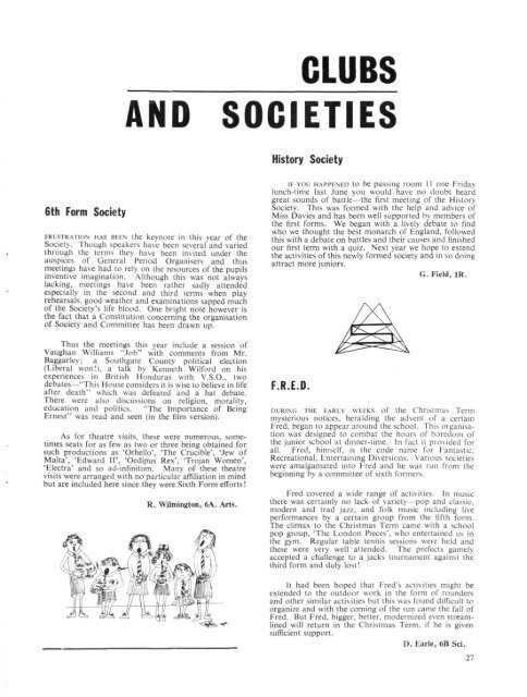 Spectrum - 1965 - Southgate County School