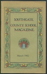 March 1942 - Southgate County School